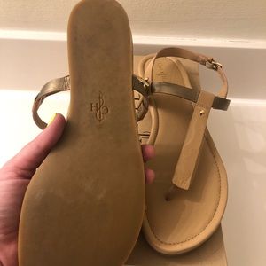Cole Haan flats in nude